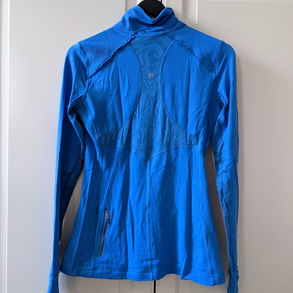 Lululemon Royal Blue Half Zip - Picture 2 of 10